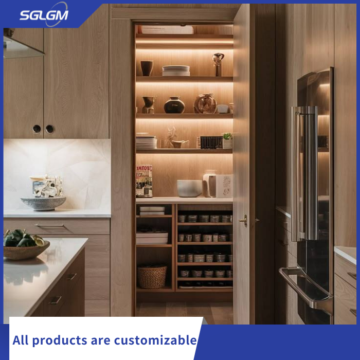 Skræddersyet køkken med spisekammer